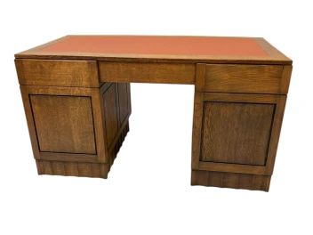 Art Deco Amsterdamse School Desk by Hildo Krop for Gebroeders Monsieur Steenwijk